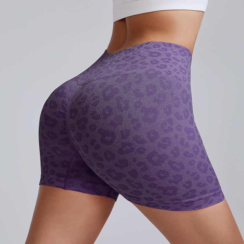 Joga šortai: greitai džiūstantys, nailono pagrindų pagamintas audinys ir chemijos pluošto mišinys moterims (greitai džiūstantys; nailono pagrindas; chemijos pluošto mišinys; šortai; 2025)