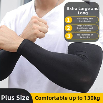 Išorinės saulės apsaugos rankovės vyrams, nailono audinio, tinkamos dviračiams ir vairavimui