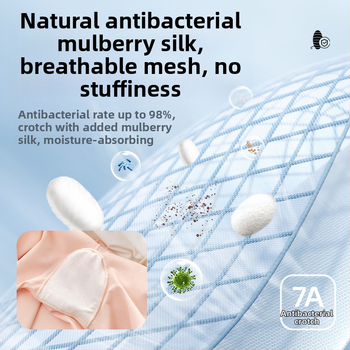 Mergaitėms Class A saugios šortų-kelnaitės, Ice Silk, Nailonas 72%, vaikams nuo 8 metų ir virš 140 cm, vasara 2025