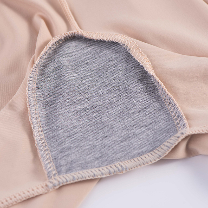 Moterų saugos kelnaitės su aukštu juosmeniu, Ice Silk audinys, 85% nailonas, Modal įdaila, 10 vnt pakuotė