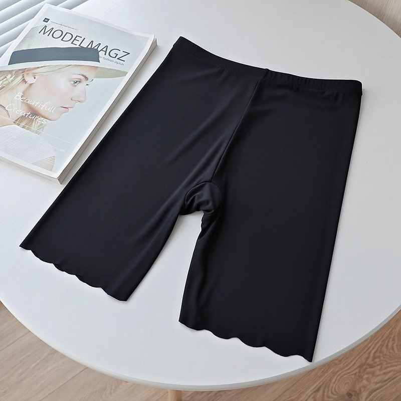 Penkių ilgių aptakus, orui laidžios poliesterio-spandekso kelnės