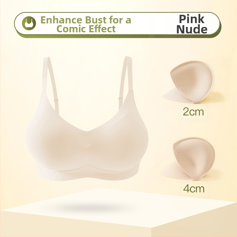 Bevielė Push-Up liemenėlė — audinys: nailonas; įdėklas: nailonas; plonos formos kaušės; fiksuoti dvigubi petnešėliai; nugaros užsegimas su keturiais kabliukais