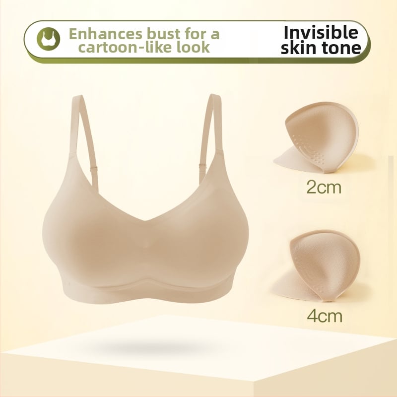 Bevielė Push-Up liemenėlė — audinys: nailonas; įdėklas: nailonas; plonos formos kaušės; fiksuoti dvigubi petnešėliai; nugaros užsegimas su keturiais kabliukais