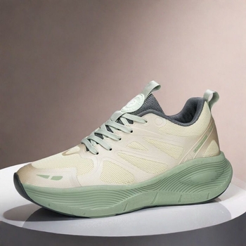 Αθλητικά παπούτσια τρεξίματος με άνω μέρος από δίχτυ, διαπνέοντα, ελαφρά, αντιολισθητική σόλα, με κορδόνια.