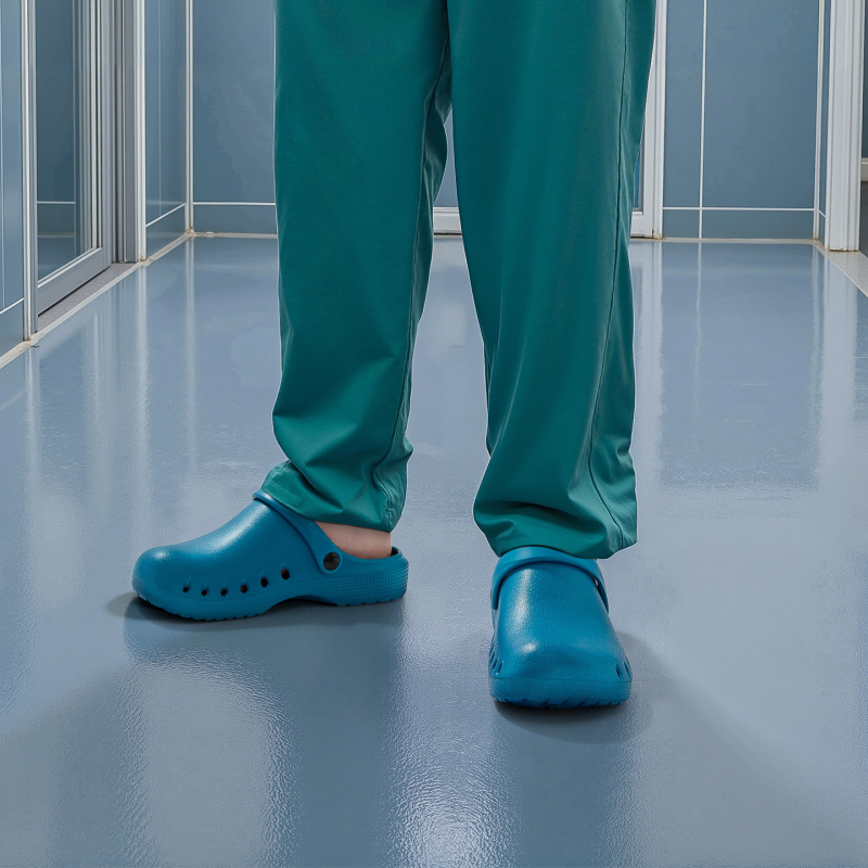 Vyriski EVA sandalai, kvėpuojantys, neslidūs, arkines piršto formos, platus kulnas 3,5 cm ir daugiau, vasaros laisvalaikiui