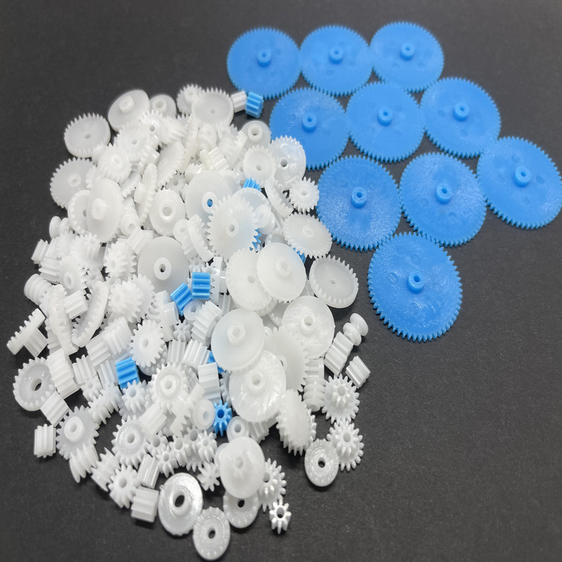 200 gab. plastmasas zobratu komplekts DIY pārneses modeļiem (Nav rotaļa)