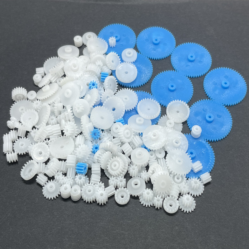 200 gab. plastmasas zobratu komplekts DIY pārneses modeļiem (Nav rotaļa)