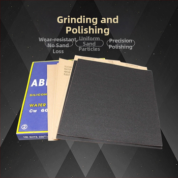 Keramikas smilšpapīrs pulēšanai, mitram un sausam slīpēšanai, superfina graudainība 320–2000