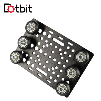 Dotbit V-slot pulley kit 3D spausdintuvui – metalinis, linijinė V-slot sistema, universali V-groove platformos suderinamumas