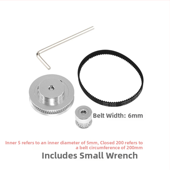 1:3 GT2 Τροχοί χρονισμού με 20T και 60T