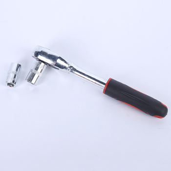 Σετ εργαλείων 46 τεμαχίων σε τρίχρωμο κουτί PC — υλικό CRV, μάρκα Neutral, κατάλληλο για επισκευές αυτοκινήτων και οικιακές επισκευές, συμβατό με επισκευές μηχανών