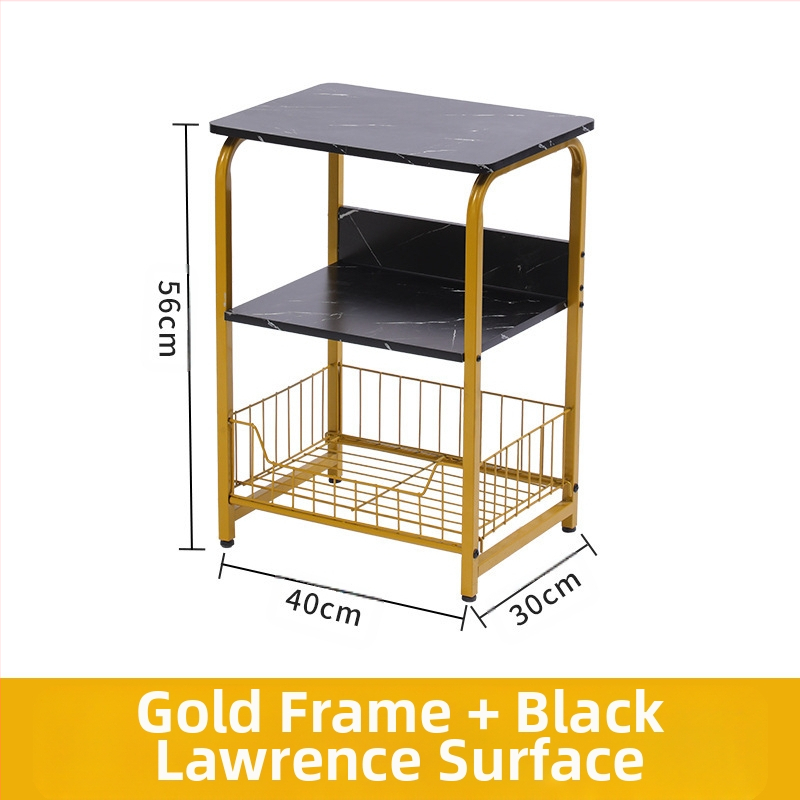 Li Yao 55 πλευρικό τραπεζάκι με μεταλλικό σκελετό, MDF Melamine επικάλυψη, φινίρισμα με βαφή ψησίματος, τετράγωνο σχήμα, με χώρο αποθήκευσης