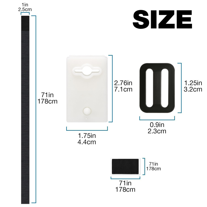 Nylon set dodataka za rolu za solarni pokrov bazena, model 0212, Living wave