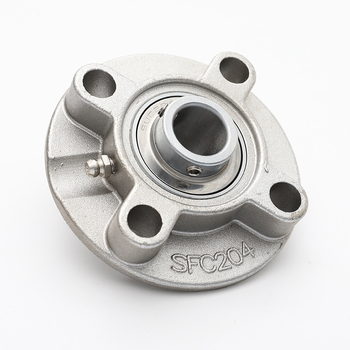 Ruisheng σφαιρικό ρουλεμάν με βάση, FC σειρά UCFC205, ανοξείδωτο ατσάλι, στρογγυλός τύπος