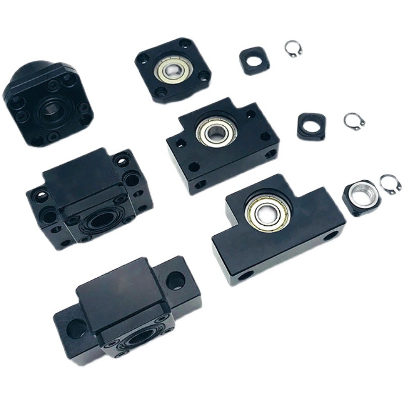 Csavarvezető tartó - rögzített oldalsó tartó, LEB03-10/12/15/20/25