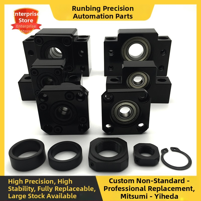 Csavarvezető tartó - rögzített oldalsó tartó, LEB03-10/12/15/20/25