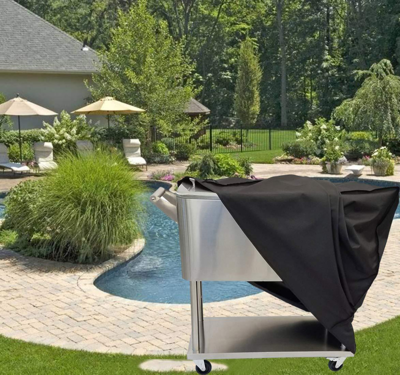 Husă pentru aer condiționat exterior – Oxford 300D, țesătură poliesterică, Procover, personalizare disponibilă, pentru exterior