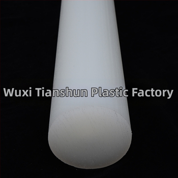 Ράβδος PP από πλαστικό με κυκλικό τμήμα, κατάλληλη για κατεργασία σε ρουλεμάν, γρανάζια και εξαρτήματα σωληνώσεων