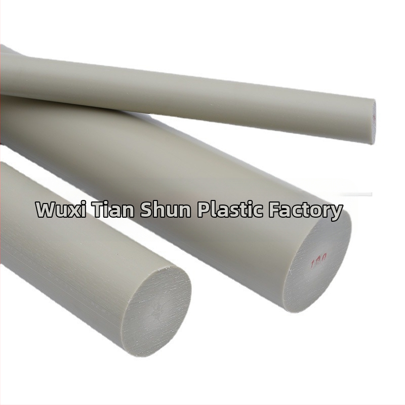 PP пластмасова пръчка с кръгло сечение за обработка на лагери, зъбни колела и тръбни фитинги