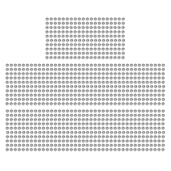 Полирани стоманени топчета за катапулт, 1000 бр.