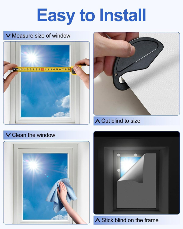 Enterprise Rui dengta audinio užuolaida, sidabro danga, 100% visiškas užtamsinimas, nešiojama kelioninė užuolaida, šiuolaikinis minimalistinis dizainas