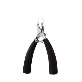 Πενσάκια για τον αυλακωμένο νύχι με αιχμηρή καμπύλη λεπίδα για ακριβή περιποίηση ενδογενών νυχιών; Υλικό: πλαστικό + ανοξείδωτο ατσάλι