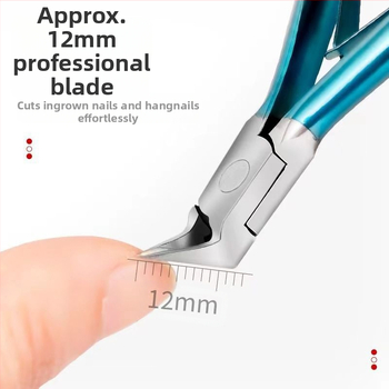 Νυχοκοπτικό για νύχια, ανοξείδωτος χάλυβας, κεκλιμένη σιαγόνα, καθολική χρήση