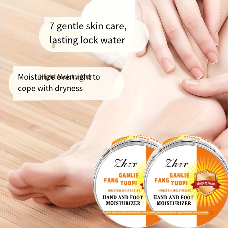 Крем за крака Cracked Cream от Fancaotang - хранителен и овлажняващ, универсална кожа, срок на годност 3 години