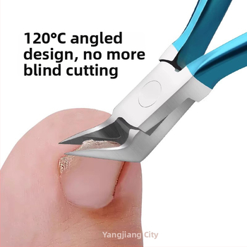 Κοπτικό εργαλείο για πετσάκια νυχιών με κεκλιμένο στόμιο – φορητό εργαλείο ποδιών από ανοξείδωτο ατσάλι, γενικής χρήσης