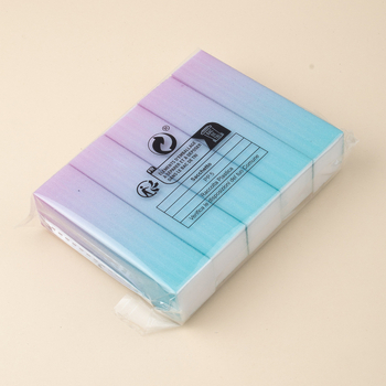 Nagų failų rinkinys – 10 kubelių iš plastikinės kempinės, grubus šlifavimo paviršius, daugiakryptis dizainas (Prekės ženklas: Cute Armor; Medžiaga: plastikas, kempinė)