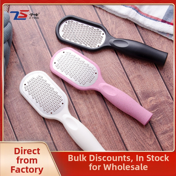 Εργαλείο περιποίησης ποδιών από ανοξείδωτο ατσάλι και ABS, κυκλικός λίθος άλεσης, συσκευασία 25 τεμάχια, ιδιωτική ετικέτα διαθέσιμη