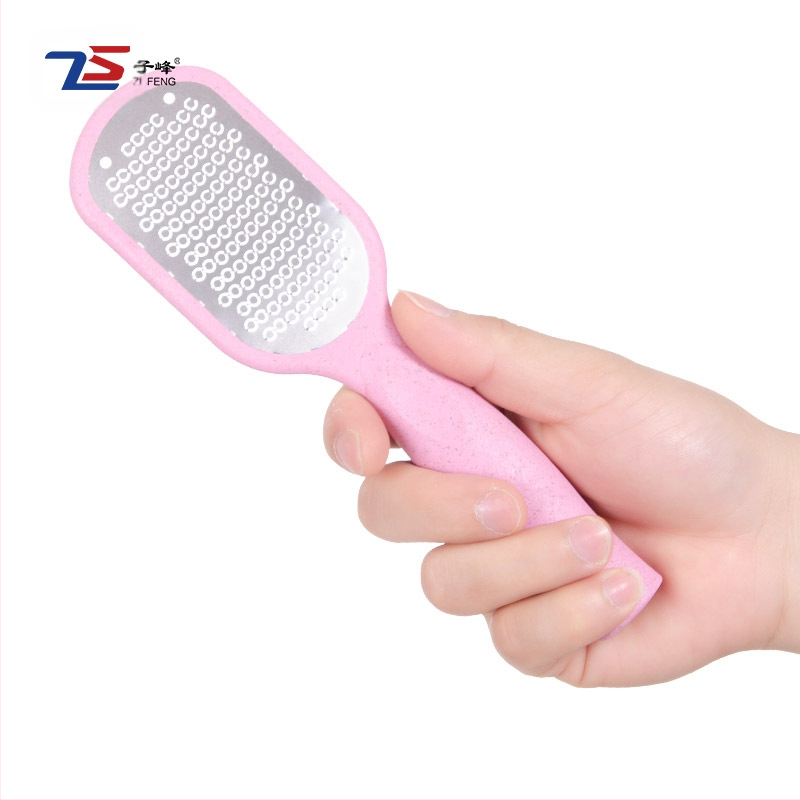 Педикюр инструмент от неръждаема стомана и ABS, кръгъл шлифовъчен камък, опаковка 25 бр., възможност за частна марка