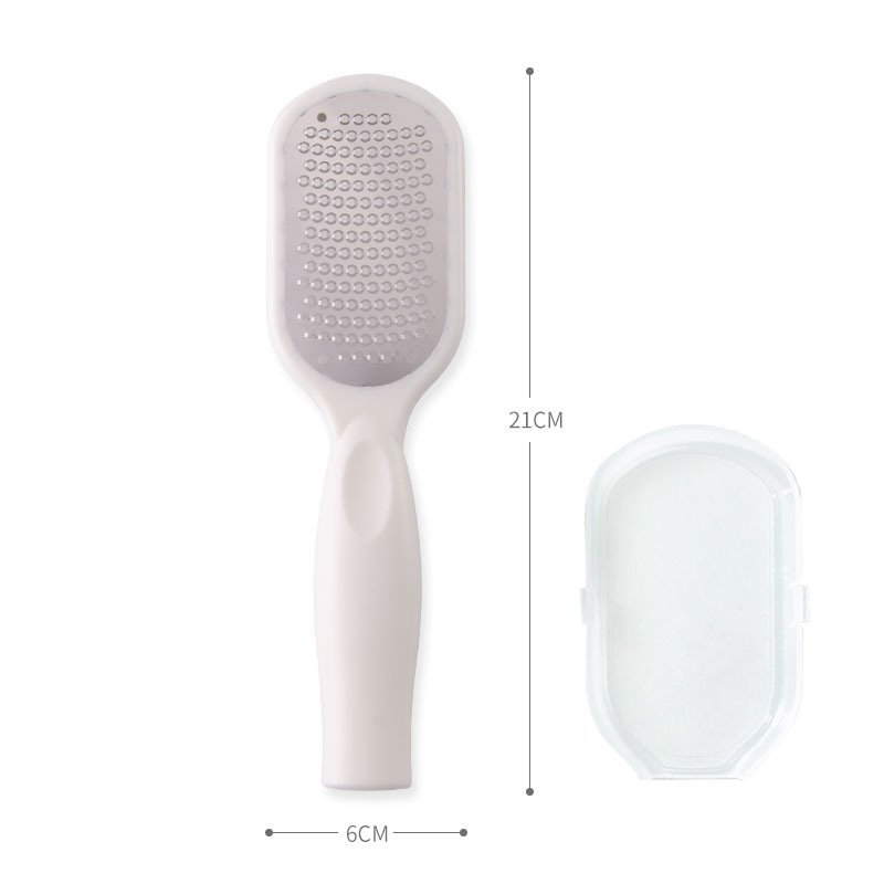 Εργαλείο περιποίησης ποδιών από ανοξείδωτο ατσάλι και ABS, κυκλικός λίθος άλεσης, συσκευασία 25 τεμάχια, ιδιωτική ετικέτα διαθέσιμη