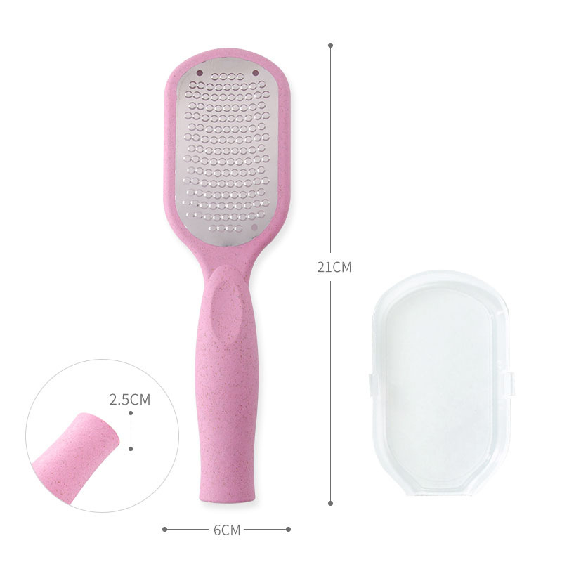 Εργαλείο περιποίησης ποδιών από ανοξείδωτο ατσάλι και ABS, κυκλικός λίθος άλεσης, συσκευασία 25 τεμάχια, ιδιωτική ετικέτα διαθέσιμη