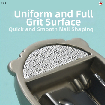 Αναδιπλούμενος μίνι κόπτης νυχιών – ατσάλι και πλαστικό; επίπεδο στόμιο, λοξή σχεδίαση