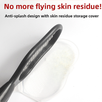 NEWI Λίμα ποδιού από ανοξείδωτο χάλυβα και πλαστικό – οβάλ λίμα λείανσης, με θήκη αποθήκευσης, 100 τεμάχια σε PP αυτοκόλλητη σακούλα