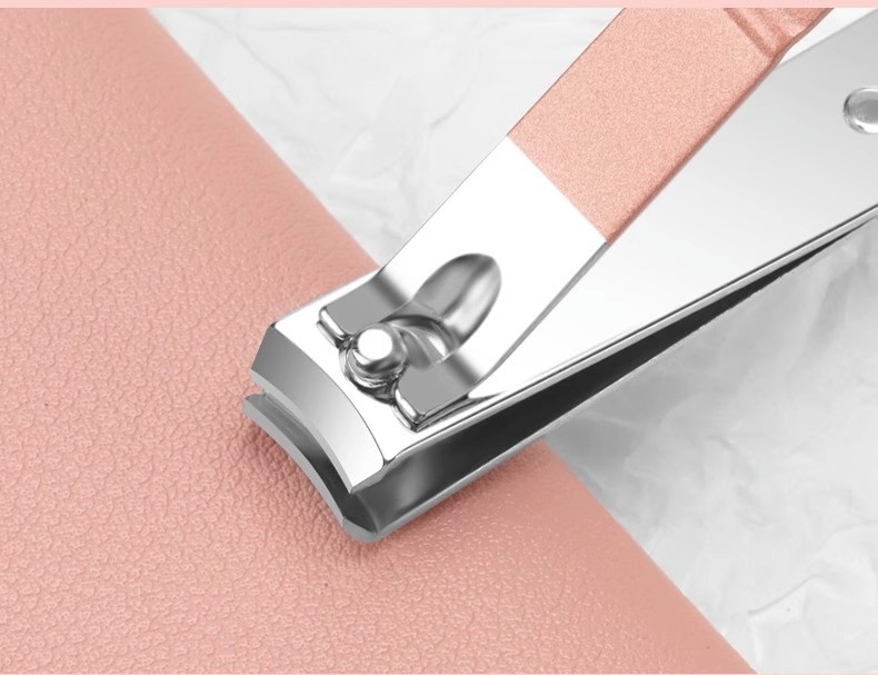 Klešta za nokte s plastičnim držalom i nehrđajućim čeljustima, kućna upotreba, podrijetlo Guangdong, domaća marka, nije uvezeno