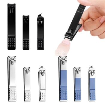 Yaoling Σετ εργαλείων νυχιών - φορητό, πολυλειτουργικό, με επίπεδη και κεκλιμένη άκρη, υλικά: ανθρακούχος χάλυβας, πλαστικό και ανοξείδωτος χάλυβας