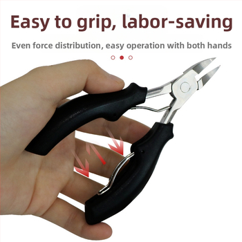 Ψαλίδες νυχιών με αυλάκι, ανοξείδωτος χάλυβας, 63 g, οικιακό εργαλείο περιποίησης νυχιών, πινσέτες πολλαπλών χρήσεων