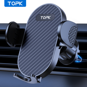 Suport pentru telefon auto cu cârlig, prindere pe ventilator rotativ, navigație universală; montaj prin snap-in și ventuză