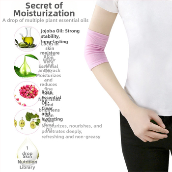 Elkoņa želejas uzmava, elpojoša — Materiāls: Gelu + Kokvilna 85% + Elastāns 5%; Mērķauditorija: Pieaugušie; Sporta veidi: Visas; Lietošanas scenāriji: Skrējiens, Fitnesa, Veselības masāža, Šahs un kartes, Riteņbraukšana