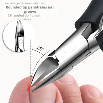 FMBC Σετ περιποίησης νυχιών: κόπτης νυχιών και τσιμπίδα για πετσάκια, πλαστικό + ανοξείδωτο ατσάλι, φορητό, 70 g καθαρό βάρος, συσκευασία 100 τεμάχια