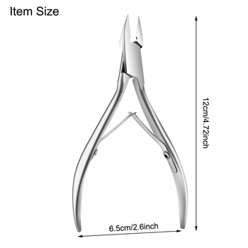 Κλιπ για νύχια Baisibang – Ανοξείδωτο εργαλείο περιποίησης ποδιών, επίπεδο στόμιο, λαβίδες για αυλάκι νυχιού, καθολική χρήση