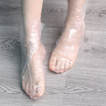 Vienkartinis PE kaukės dangtelis rankai ir kojai odos priežiūrai