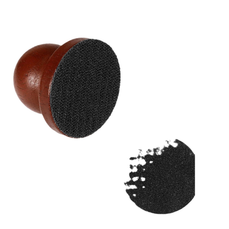 Apskrito formos medinė šunų nagų failo plokštelė – nuimamas dizainas