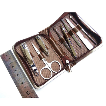 Σετ εργαλείων κοπής νυχιών – 8 τεμάχια, από ανοξείδωτο ατσάλι, περιποίηση ποδιών