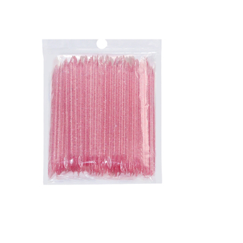 Πολυλειτουργικό εργαλείο μανικιούρ με διπλής όψεως προωθητή πετσίδας, πένα για κρυστάλλους και πένα διακόσμησης με λουλούδι – πλαστικό