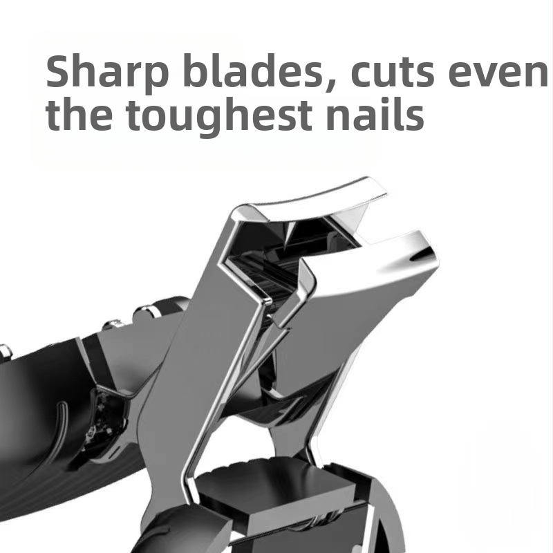Сгъваем клипър за нокти със защита против пръски, неръждаема стомана, подходящ за 6+ години