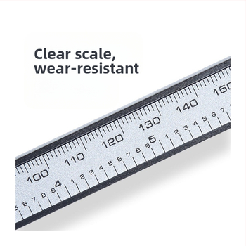 Vernier kalipras namų naudojimui, kompaktiškas jade apyrankės matavimo įrankis, plastmasinis korpusas