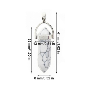Xingyue karoliai, dirbtinis kristalas, geometrinis stilius, poliruotas paviršius